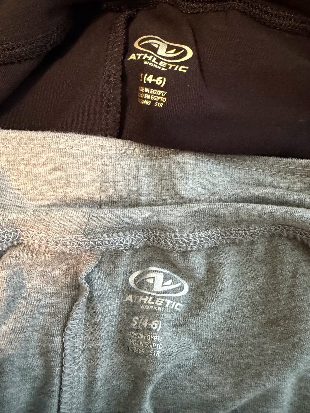 ATHLETIC WORKS Knit Capri Length Drawing Pants (4 Pairs) Size Small - Picture 12 of 14